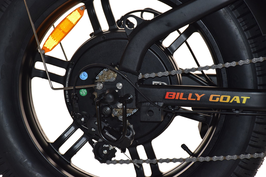 Goat Power Billy Goat V3 Electric Bike 3000W 50MPH Moped Style Ebike Moped-Style Electric Bikes ORIGINAL GRADIENT - PEDALS 24