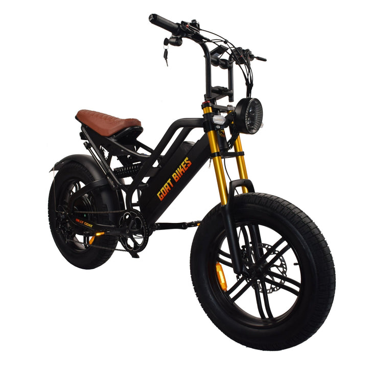 Goat Power Billy Goat V3 Electric Bike 3000W 50MPH Moped Style Ebike Moped-Style Electric Bikes ORIGINAL GRADIENT - PEDALS 2