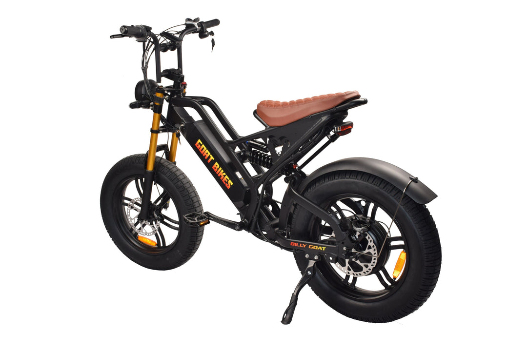 Goat Power Billy Goat V3 Electric Bike 3000W 50MPH Moped Style Ebike Moped-Style Electric Bikes ORIGINAL GRADIENT - PEDALS 9
