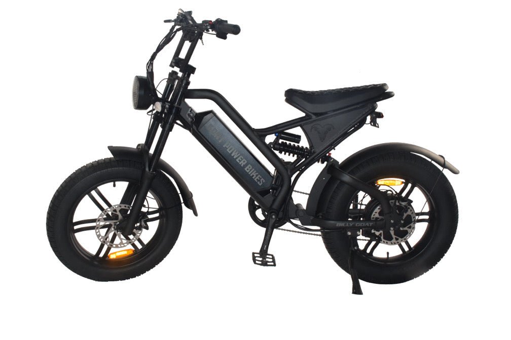 Goat Power Billy Goat V3 Electric Bike 3000W 50MPH Moped Style Ebike Moped-Style Electric Bikes ORIGINAL GRADIENT - PEDALS 6