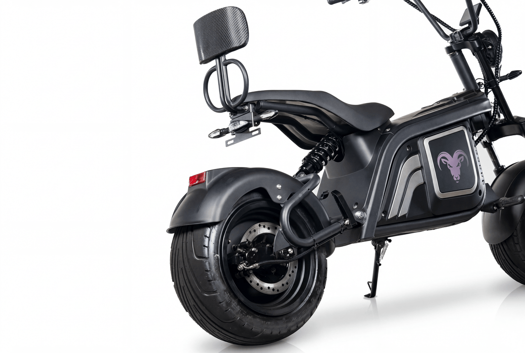 Goat Power Hulk Goat 5KW V2 Electric Scooter 10000W 60MPH 2-Seat Motorcycle-inspired style Electric Scooter Green 6