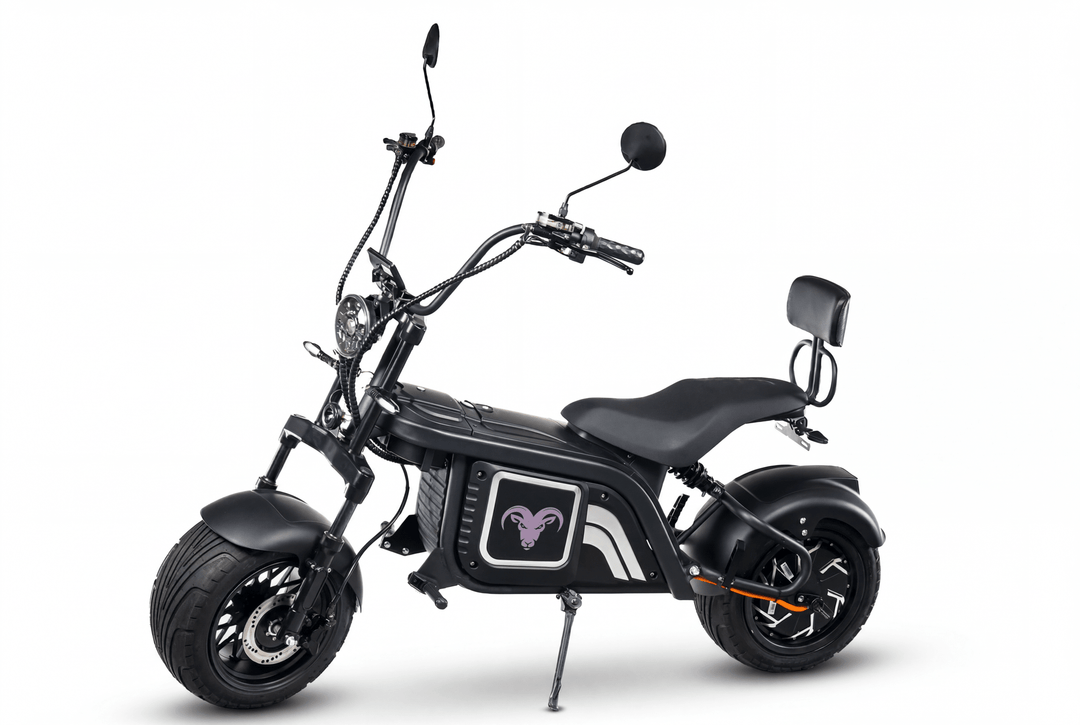 Goat Power Hulk Goat 5KW V2 Electric Scooter 10000W 60MPH 2-Seat Motorcycle-inspired style Electric Scooter Green 3