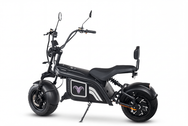 Goat Power Hulk Goat 5KW V2 Electric Scooter 10000W 60MPH 2-Seat Motorcycle-inspired style Electric Scooter Green 5