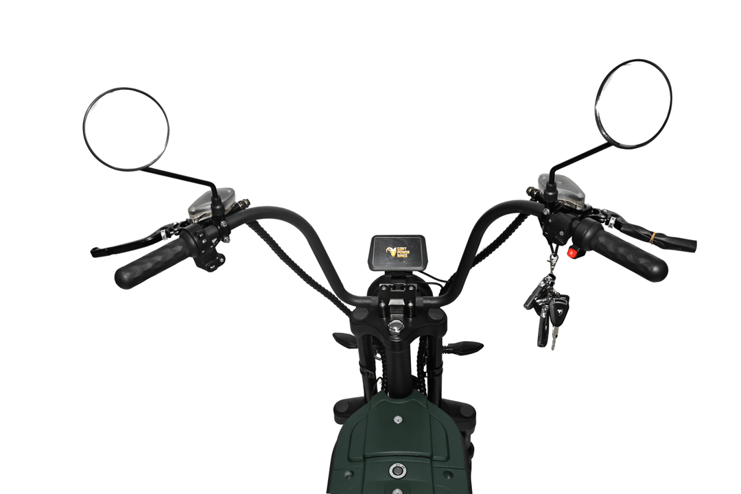 Goat Power Hulk Goat 5KW V2 Electric Scooter 10000W 60MPH 2-Seat Motorcycle-inspired style Electric Scooter Green 21