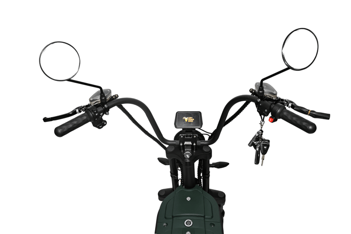 Goat Power Hulk Goat 5KW V2 Electric Scooter 10000W 60MPH 2-Seat Motorcycle-inspired style Electric Scooter Green 21