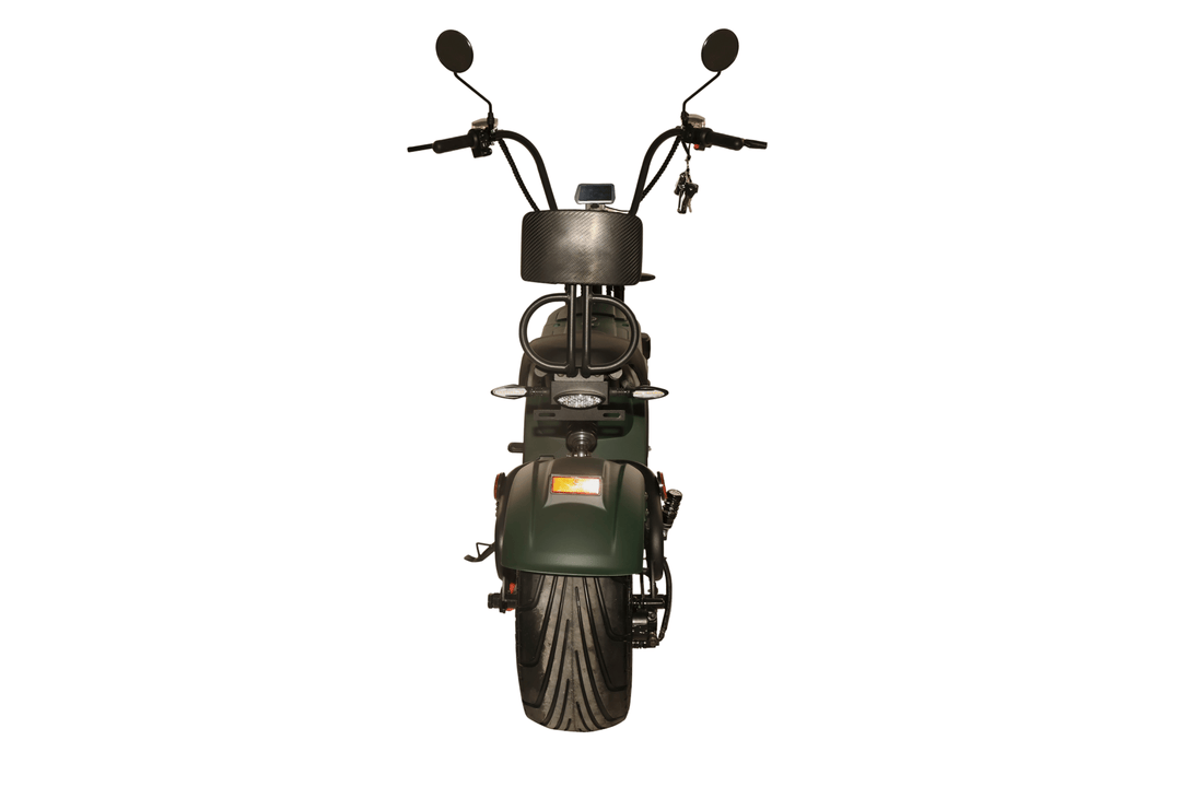 Goat Power Hulk Goat 5KW V2 Electric Scooter 10000W 60MPH 2-Seat Motorcycle-inspired style Electric Scooter Green 15