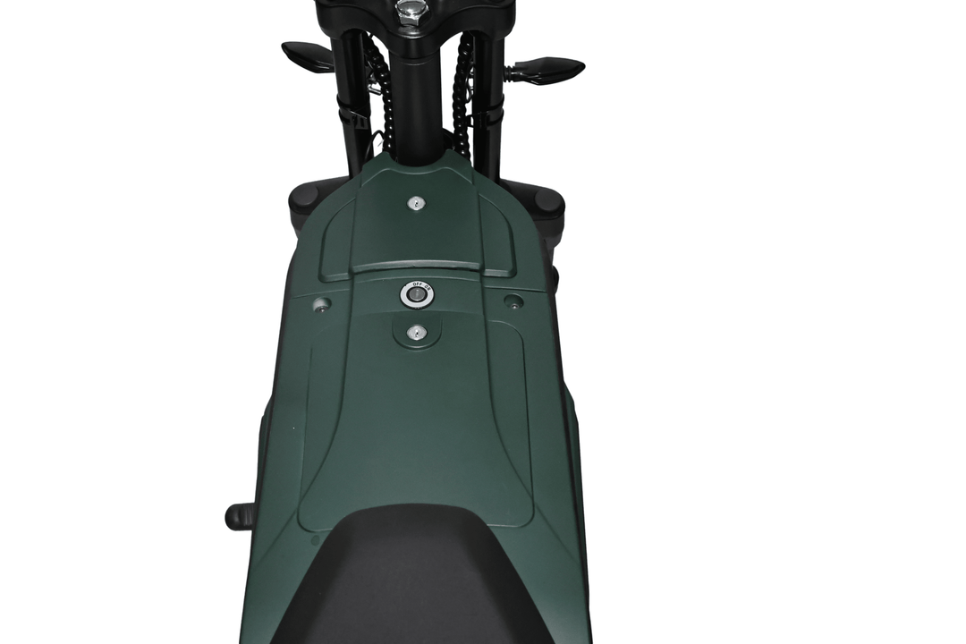 Goat Power Hulk Goat 5KW V2 Electric Scooter 10000W 60MPH 2-Seat Motorcycle-inspired style Electric Scooter Green 22