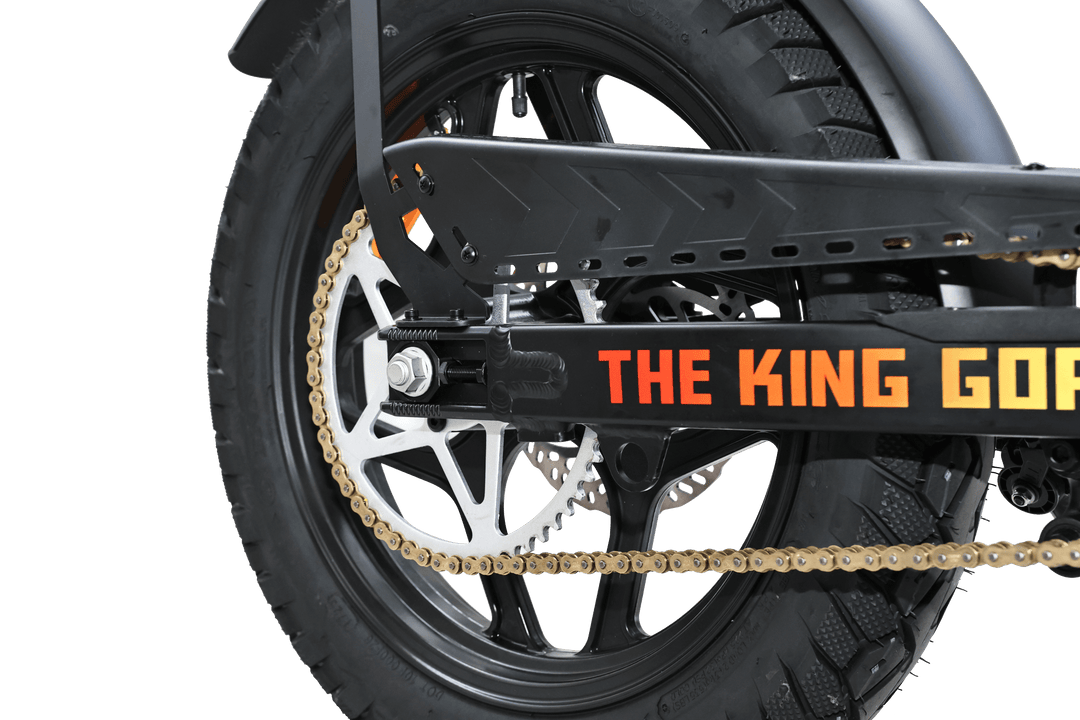 Goat Power King Goat V3 Electric Bike 8500W 70MPH Moped Style Ebike Moped-Style Electric Bikes All Black - Pedals 17