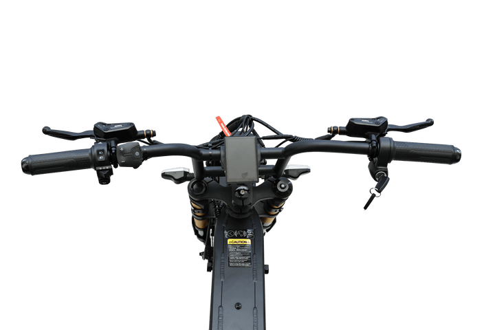 Goat Power King Goat V3 Electric Bike 8500W 70MPH Moped Style Ebike Moped-Style Electric Bikes All Black - Pedals 8