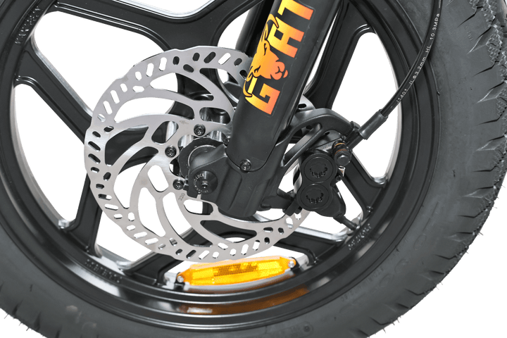 Goat Power King Goat V3 Electric Bike 8500W 70MPH Moped Style Ebike Moped-Style Electric Bikes All Black - Pedals 23