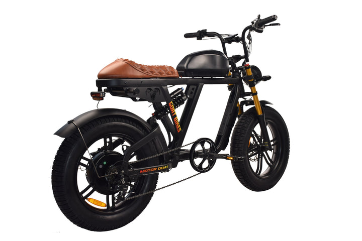 Goat Power Motor Goat V3 Electric Bike 3000W 50MPH Moped Style Ebike Moped-Style Electric Bikes Pedals 26