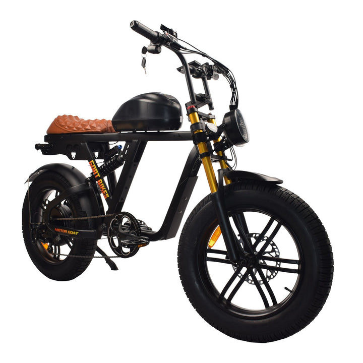 Goat Power Motor Goat V3 Electric Bike 3000W 50MPH Moped Style Ebike Moped-Style Electric Bikes Pedals 1