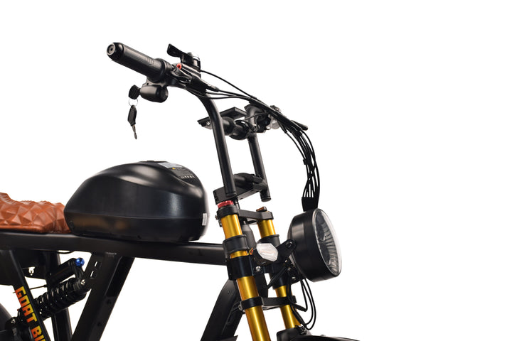 Goat Power Motor Goat V3 Electric Bike 3000W 50MPH Moped Style Ebike Moped-Style Electric Bikes Pedals 29