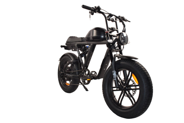 Goat Power Motor Goat V3 Electric Bike 3000W 50MPH Moped Style Ebike Moped-Style Electric Bikes Pedals 12