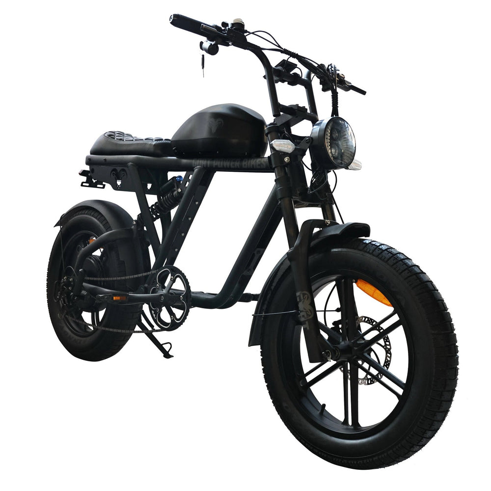 Goat Power Motor Goat V3 Electric Bike 3000W 50MPH Moped Style Ebike Moped-Style Electric Bikes Pedals 2