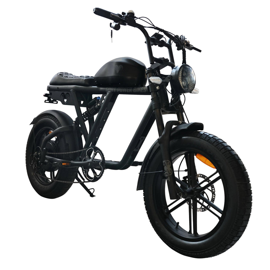 Goat Power Motor Goat V3 Electric Bike 3000W 50MPH Moped Style Ebike Moped-Style Electric Bikes Pedals 2