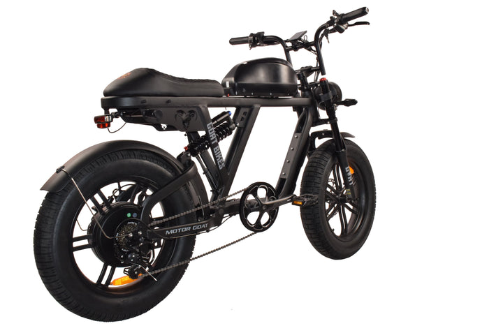 Goat Power Motor Goat V3 Electric Bike 3000W 50MPH Moped Style Ebike Moped-Style Electric Bikes Pedals 27