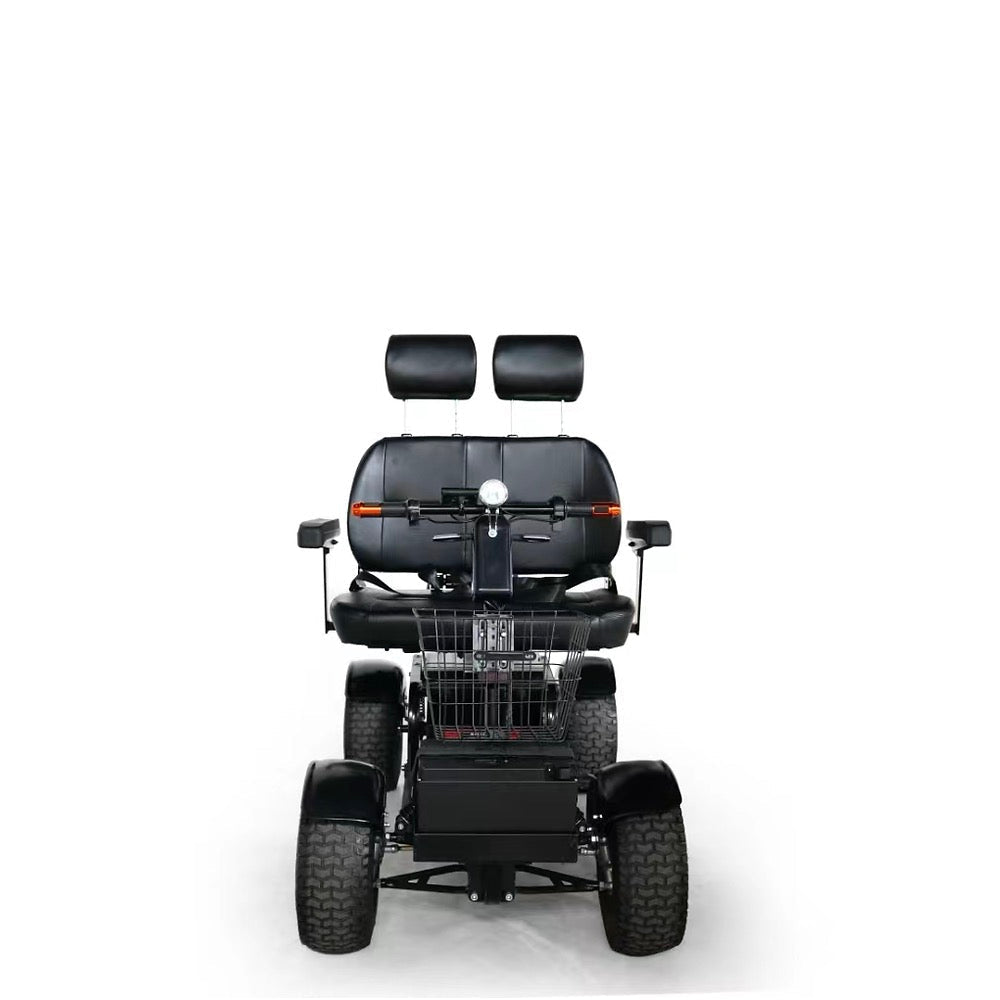 Green Transporter|Cheeta Ninja Mobility Golf Electric Scooter 4 Wheel Mobility Scooters Ninja Double Seat 13