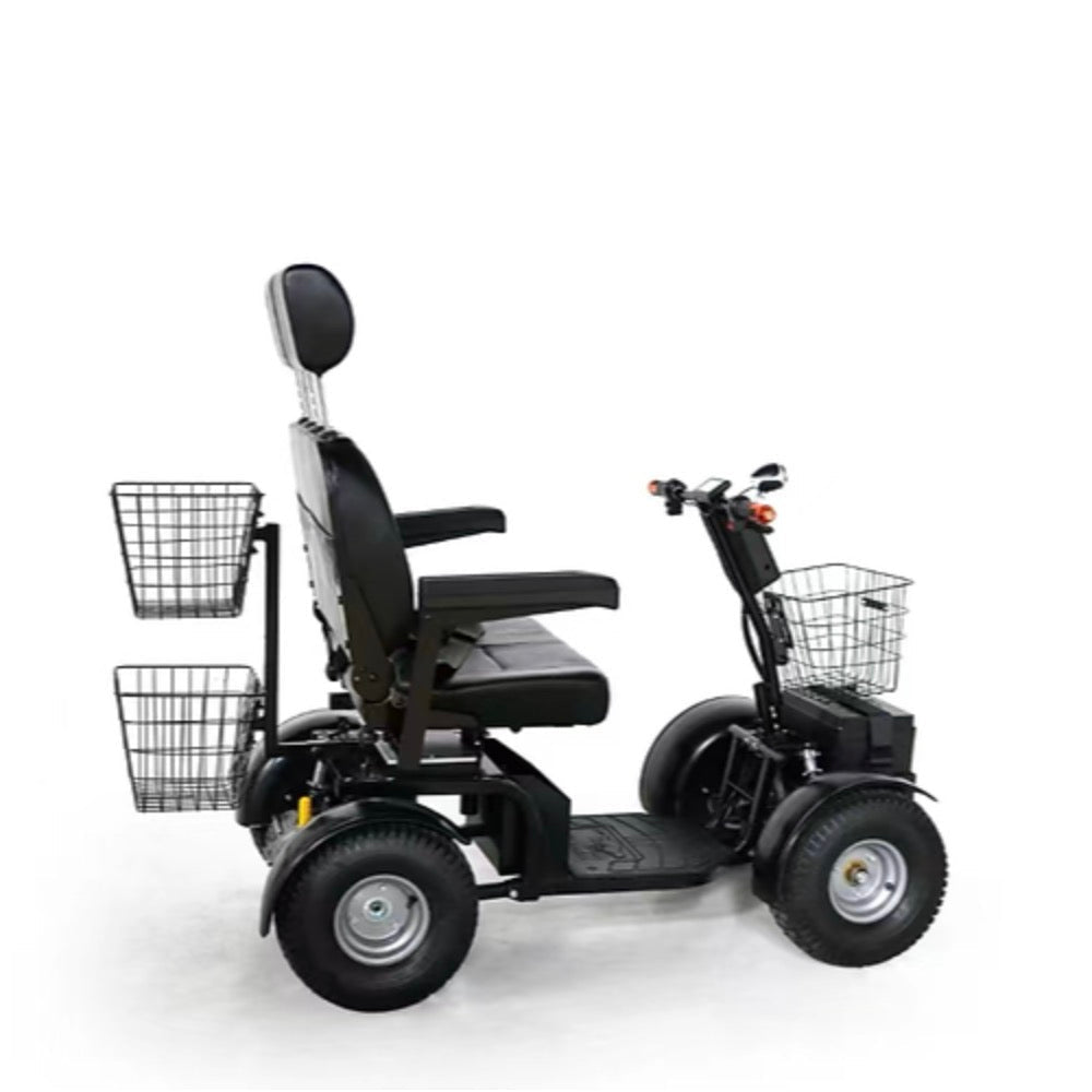 Green Transporter|Cheeta Ninja Mobility Golf Electric Scooter 4 Wheel Mobility Scooters Ninja Double Seat 12