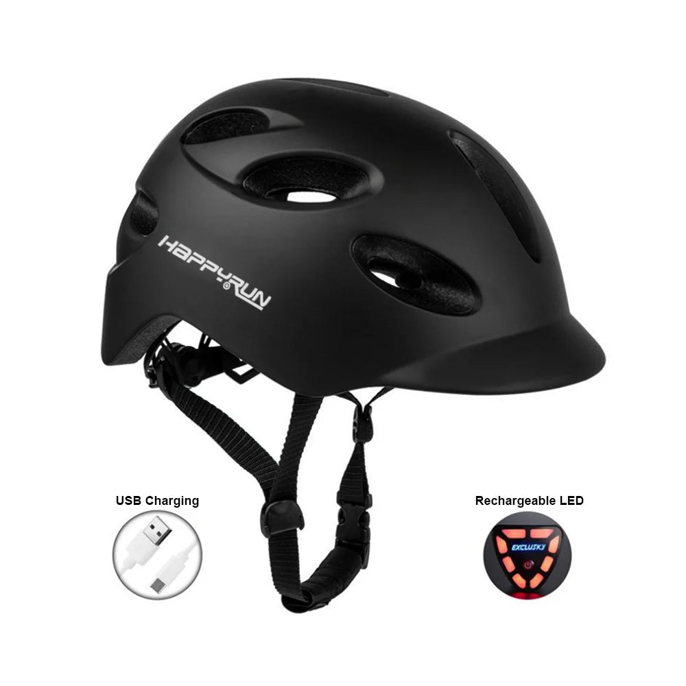 HappyRun E-bike Helmets - Black HappyRun Accessories 2