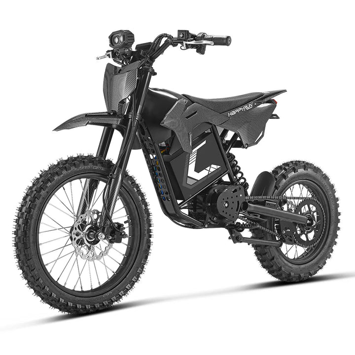 HappyRun F18 2.0 Electric Dirt Bike Dirt Electric Bikes Black 7