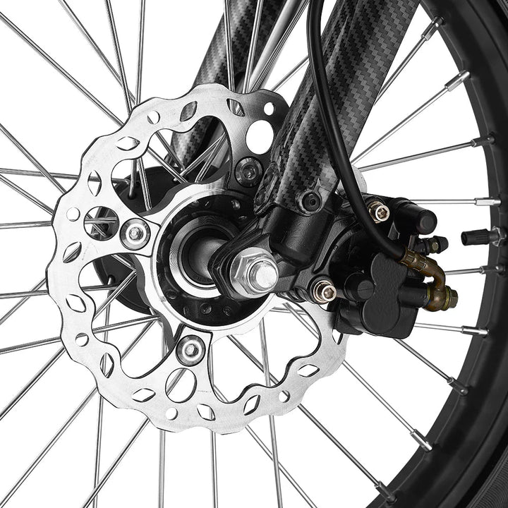 HappyRun F18 2.0 Electric Dirt Bike Dirt Electric Bikes Black 11