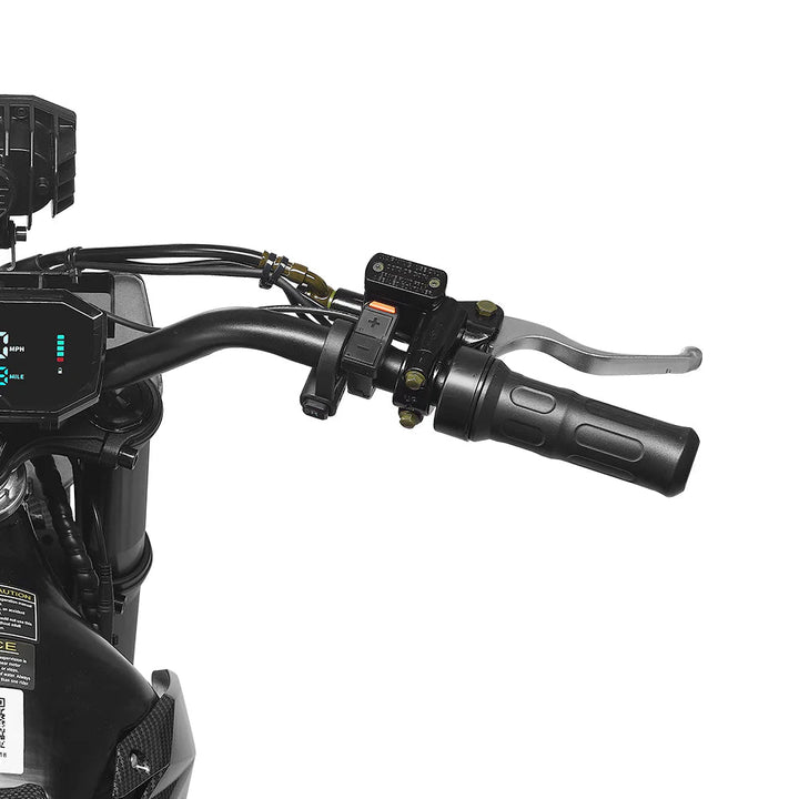 HappyRun F18 2.0 Electric Dirt Bike Dirt Electric Bikes Black 10