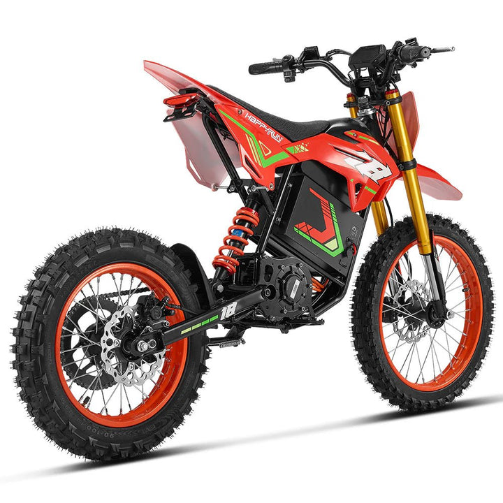 HappyRun F18 Electric Dirt Bike with Mid-Drive for Teens & Adults HappyRun Electric Bikes 3