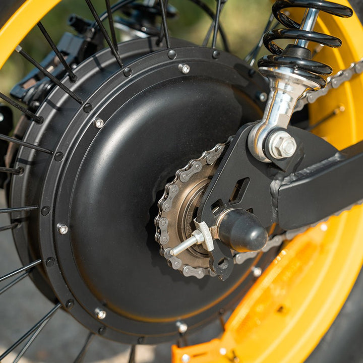 HappyRun G100 Pro 6000W Full Suspension, Long Range E-Bike