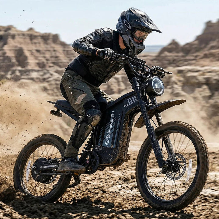 HappyRun G18 Pro 4500W Electric Dirt Bike Dirt Electric Bikes 10