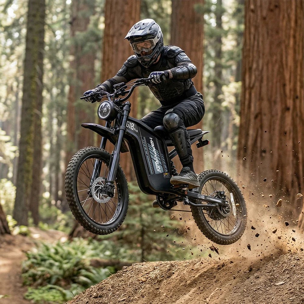 HappyRun G18 Pro 4500W Electric Dirt Bike Dirt Electric Bikes 11