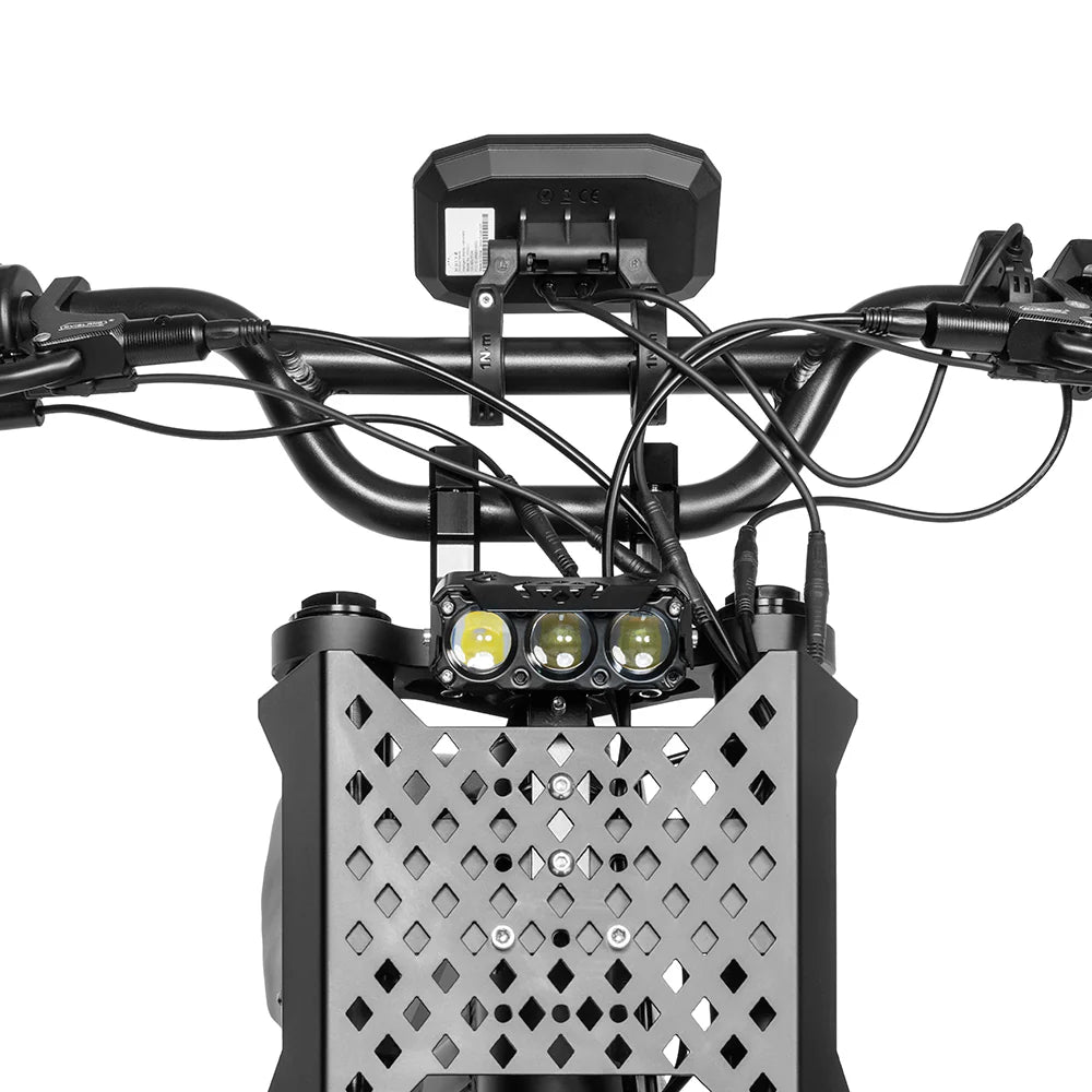 HappyRun G300 Pro Full Suspension, Long Range 6500W High-Performance E-Moto - EBike Haul