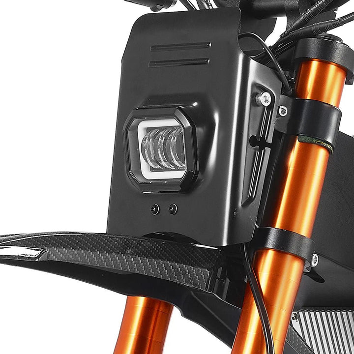 HappyRun G300 SE Electric Mini Dirt Bike with Mid-Drive for Teens & Adults HappyRun Electric Bikes Blue 7