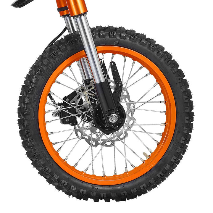 HappyRun G300 SE Electric Mini Dirt Bike with Mid-Drive for Teens & Adults HappyRun Electric Bikes Blue 6