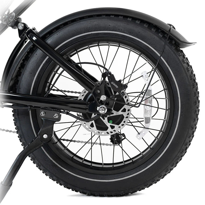 HappyRun G70 Full Suspension, Fat Tire,Two-Seater Fast E-Cargo Bike