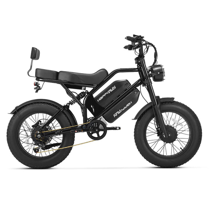 HappyRun G70 Pro Dual-Motor Dual-Battery Electric Cargo Bike Cargo Electric Bikes Without Rear 2