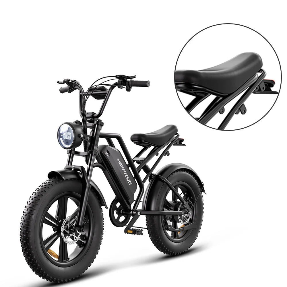 HappyRun Rack for Tank G50 Electric Bike HappyRun Accessories G50 e-bikes 2