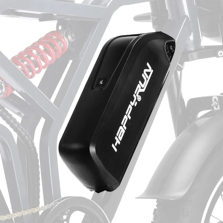 HappyRun Removable E-Bike Battery Long Range Batteries G50 Version A 6