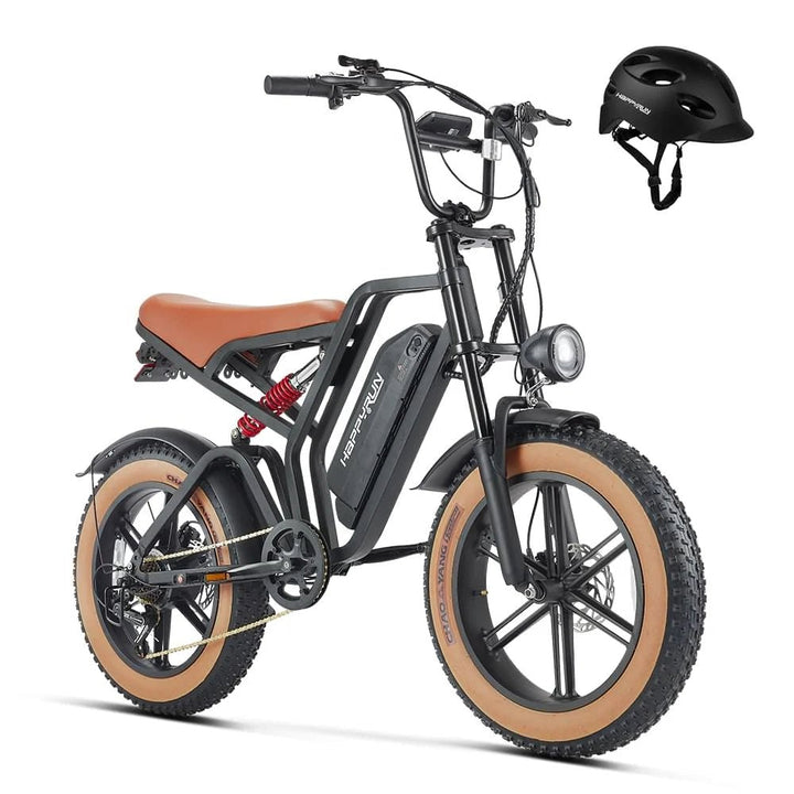 Happyrun Tank G60 UL 2849 Certified Electric Dirt Bike Fat Tire All Terrain -Combo Dirt Electric Bikes 11