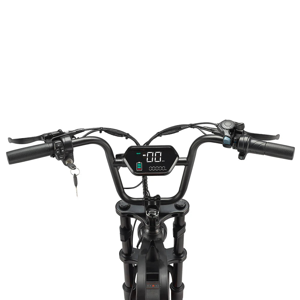 Happyrun Tank G60 UL 2849 Certified Electric Dirt Bike Fat Tire All Terrain Dirt Electric Bikes 7