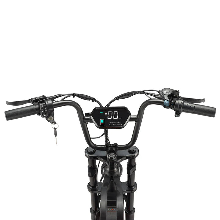 Happyrun Tank G60 UL 2849 Certified Electric Dirt Bike Fat Tire All Terrain Dirt Electric Bikes 7