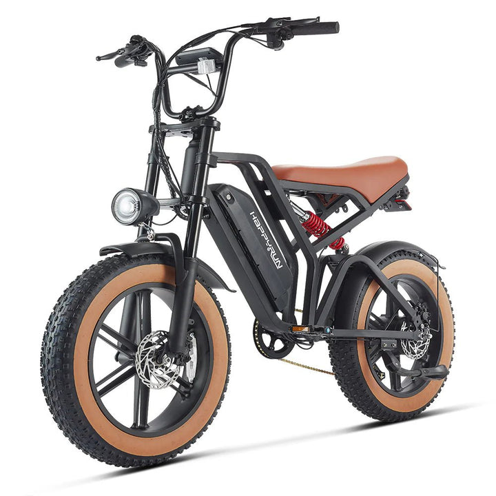 Happyrun Tank G60 UL 2849 Certified Electric Dirt Bike Fat Tire All Terrain Dirt Electric Bikes 4