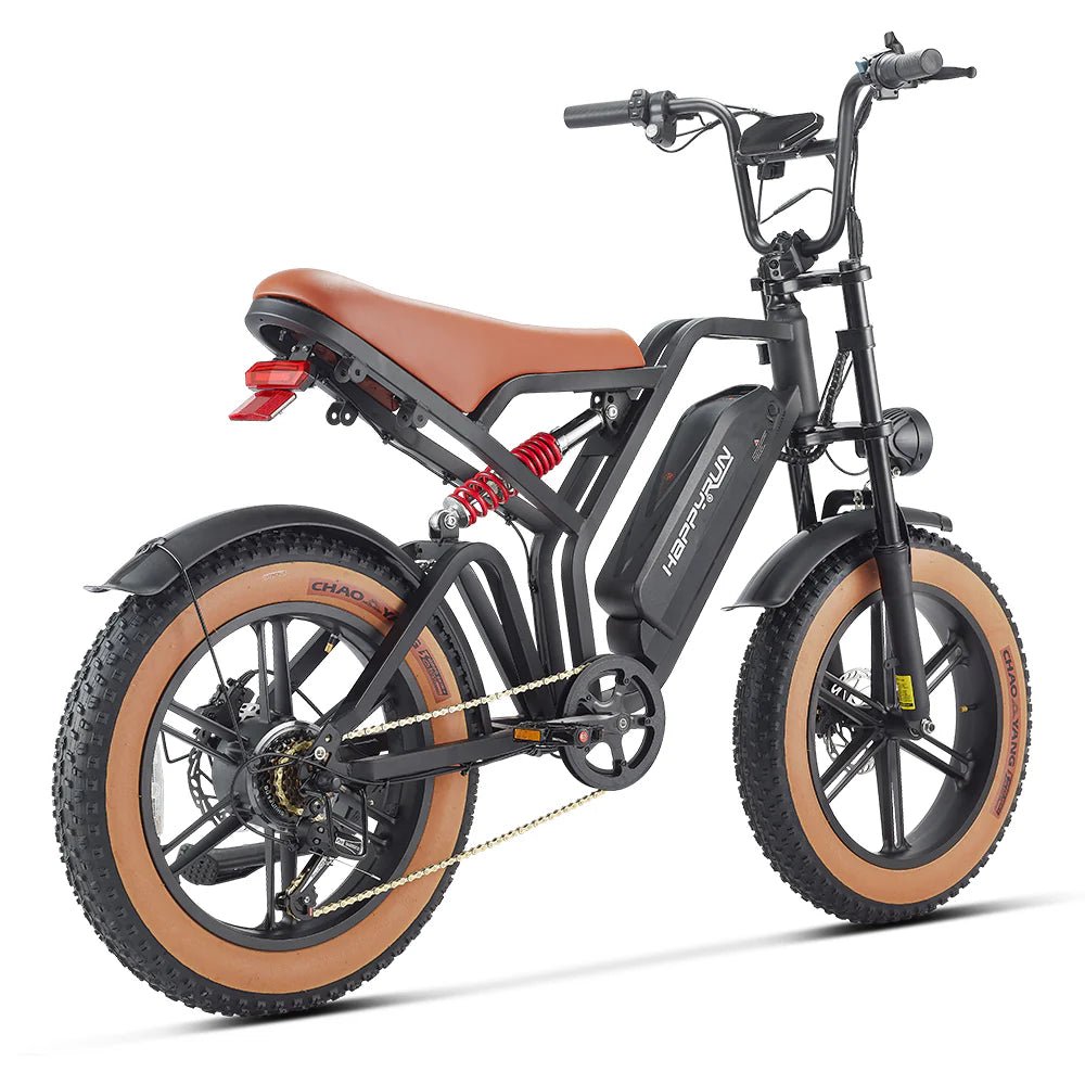 Happyrun Tank G60 UL 2849 Certified Electric Dirt Bike Fat Tire All Terrain Dirt Electric Bikes 6