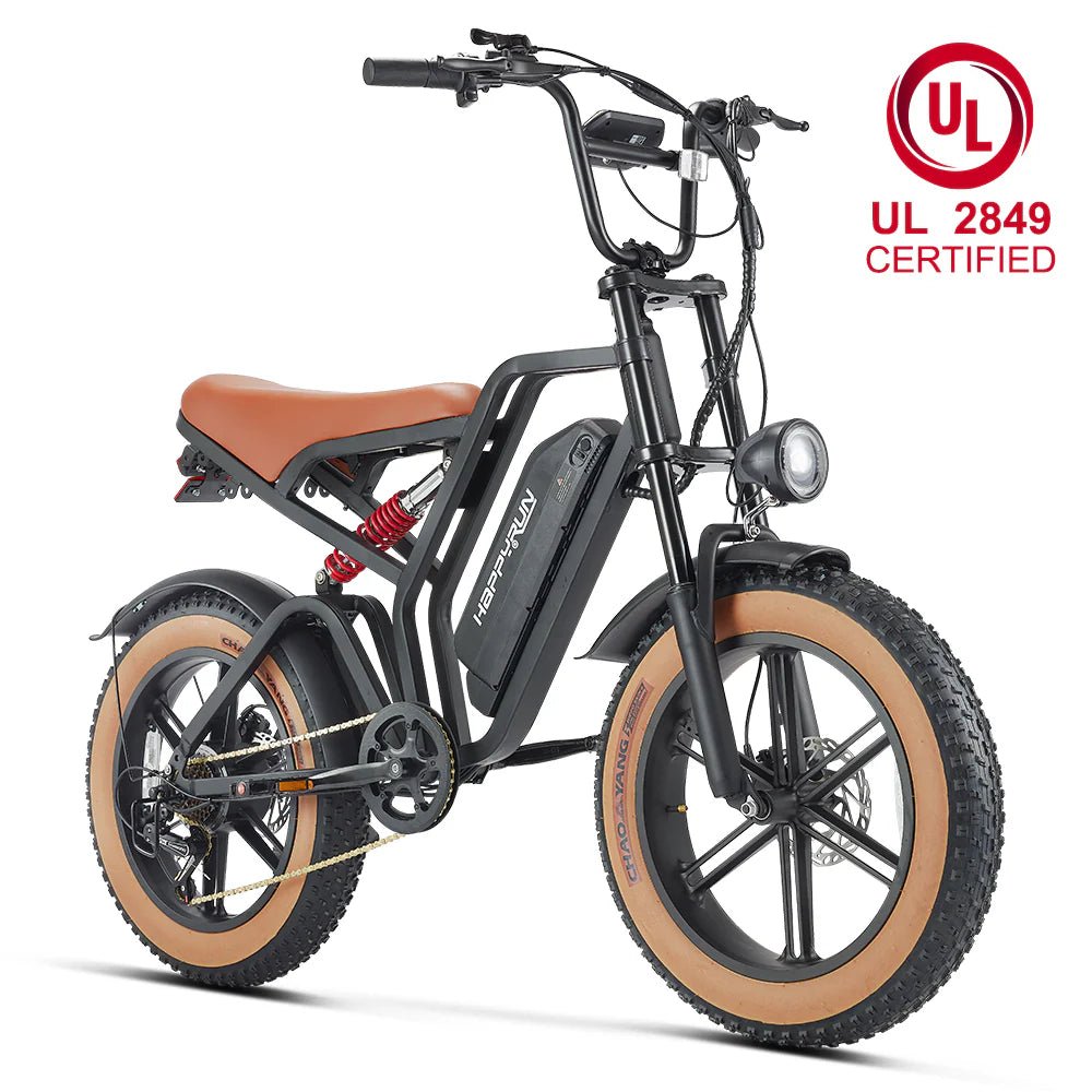 Happyrun Tank G60 UL 2849 Certified Electric Dirt Bike Fat Tire All Terrain Dirt Electric Bikes 3