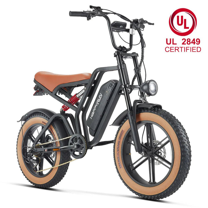 Happyrun Tank G60 UL 2849 Certified Electric Dirt Bike Fat Tire All Terrain Dirt Electric Bikes 3