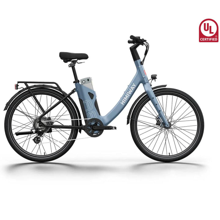 Himiway A3 ST Urban Electric Commuter Bike Full Suspension Electric Bikes Indigo 1