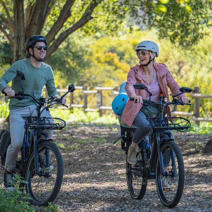 Himiway A7 Commuter E-Bike Full Suspension Electric Bikes Midnight Blue 13
