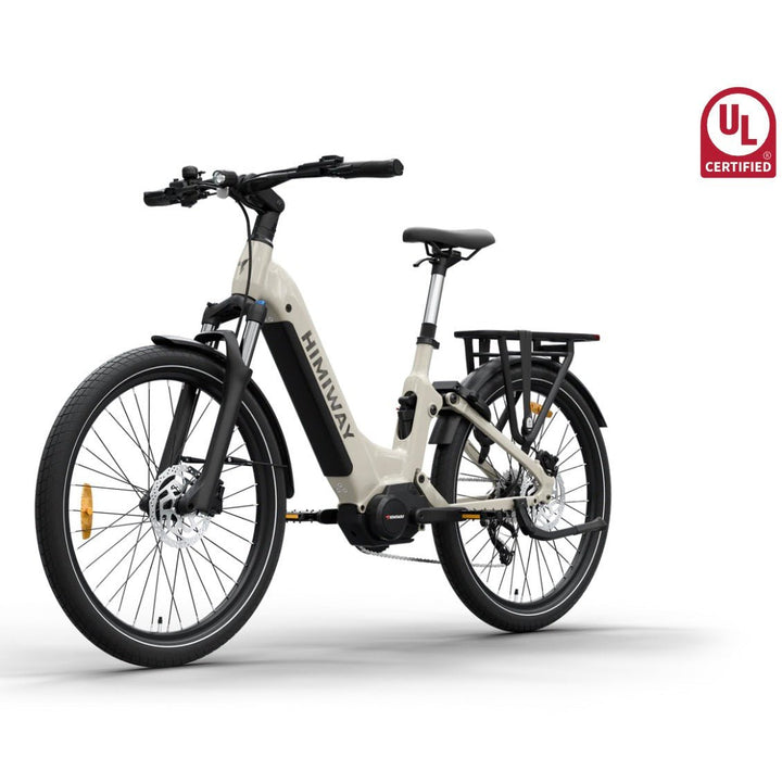 Himiway A7 Pro Commuter Full Suspension E-Bike Full Suspension Electric Bikes Green 18