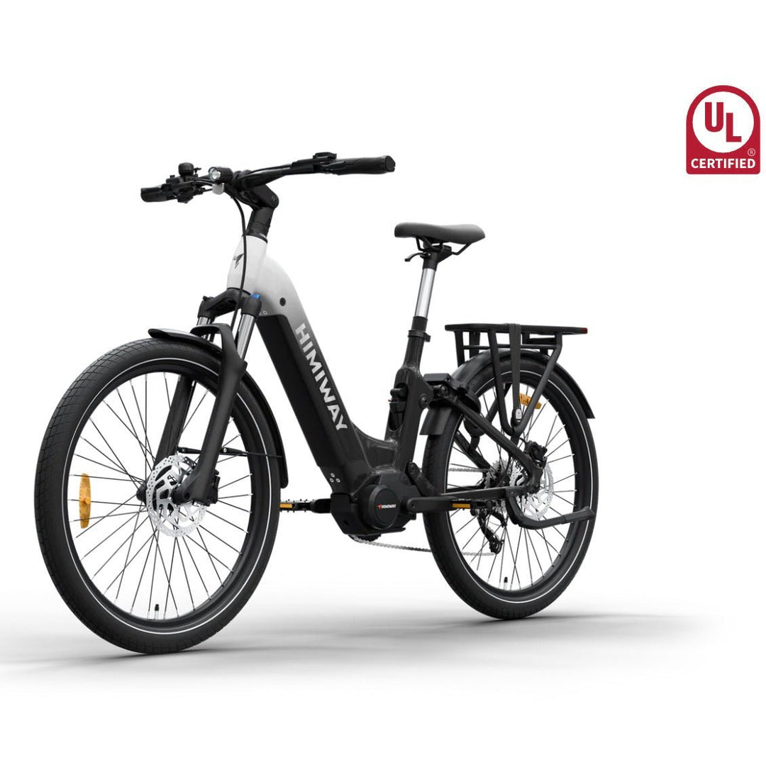 Himiway A7 Pro Commuter Full Suspension E-Bike Full Suspension Electric Bikes Green 12