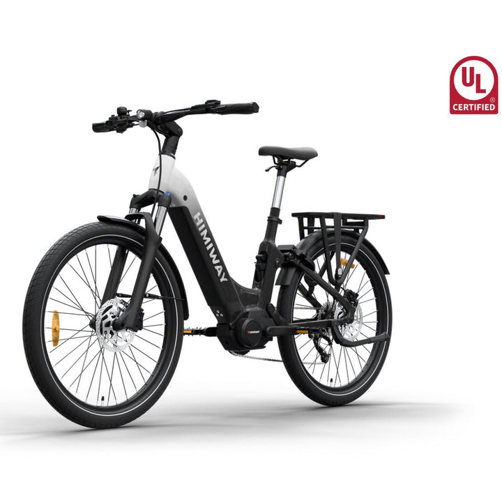 Himiway A7 Pro Commuter Full Suspension E-Bike Full Suspension Electric Bikes Green 12